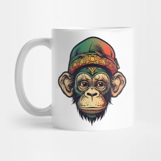 Rasta chimp Mug